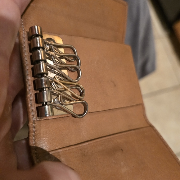 Gucci key case holder brown leather  with box - Picture 4 of 6